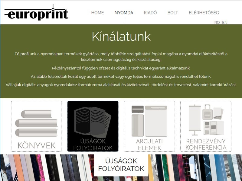 Europrint - typography and publishing house