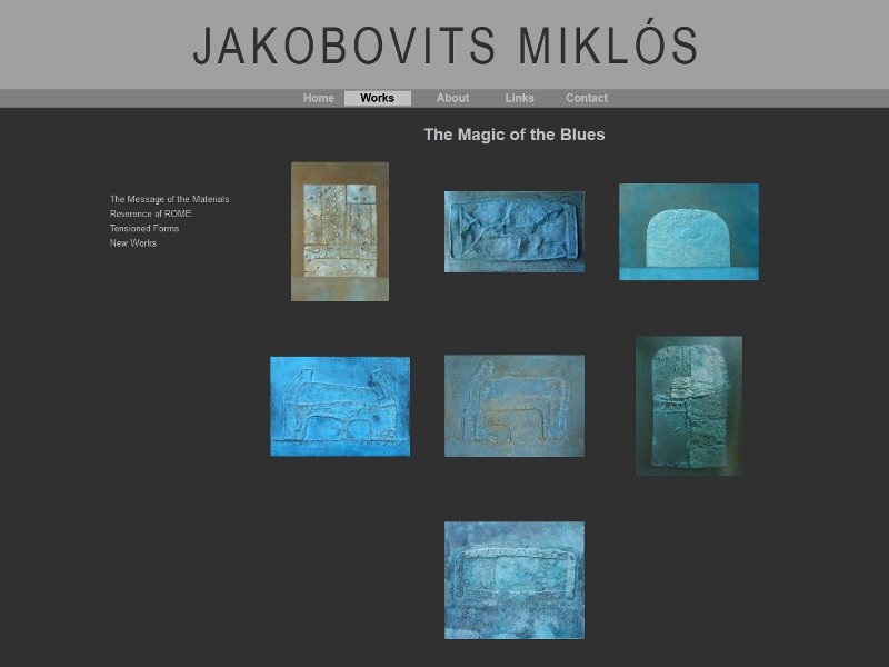 Jakobovits Miklós, pictor