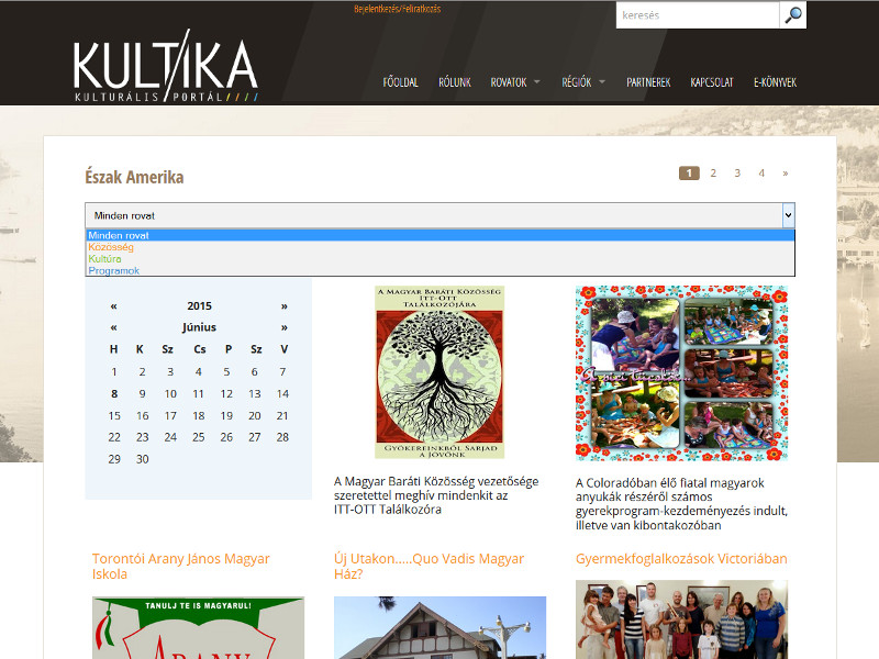 Kultika - cultural portal